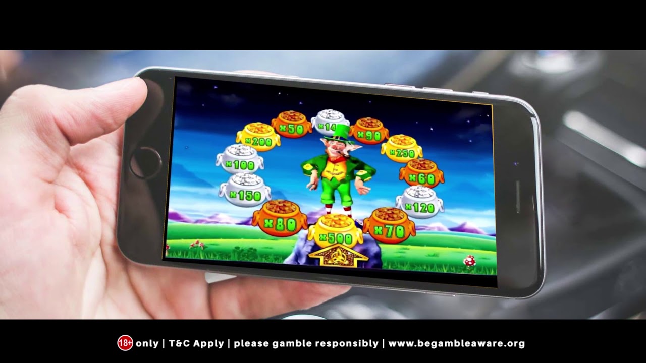 Irish Themed slot Rainbow Riches at The Online Casino