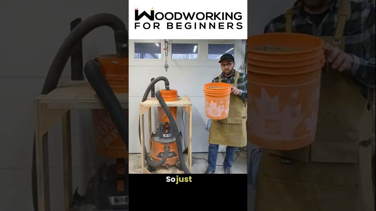 Shop Vac Cyclone: Best Dust Collection Hack for Woodworkers | Small Shop Dust Collection