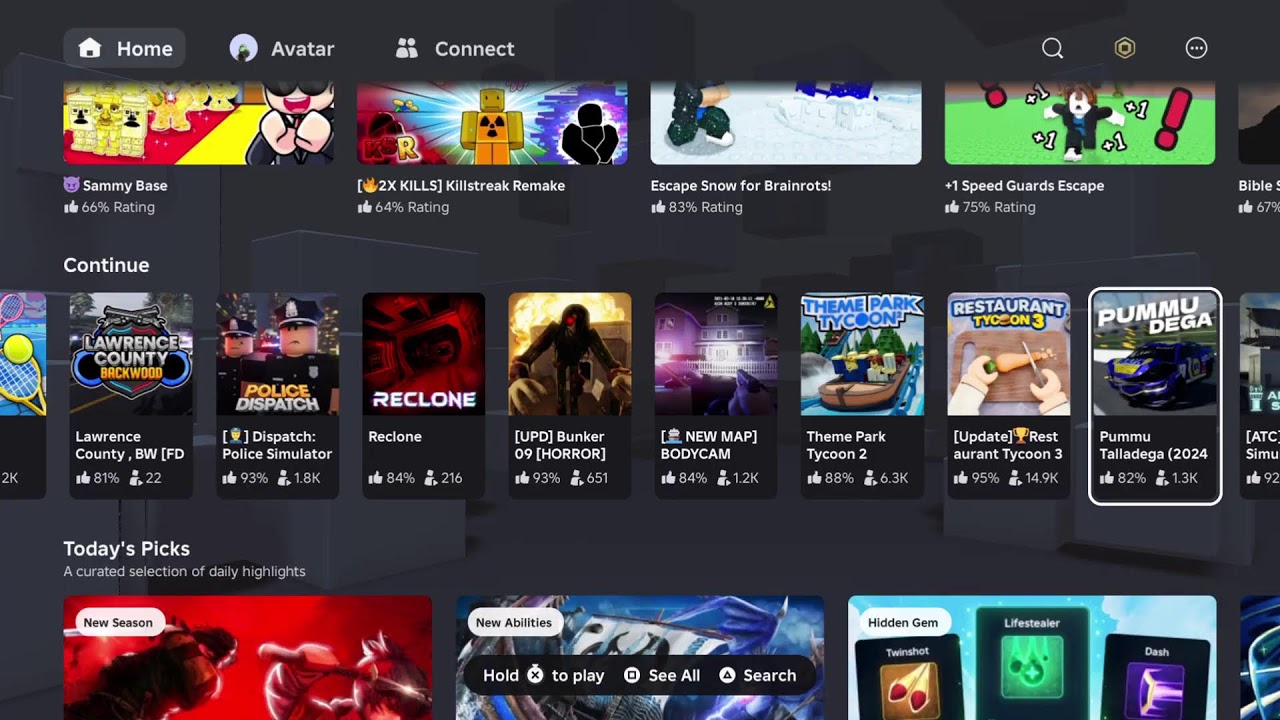 Roblox games