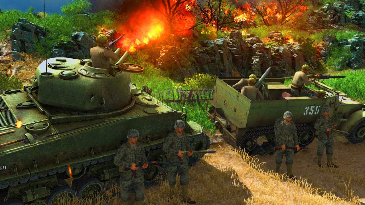 US Marines Enter the Valley of Death... - Call to Arms: Gates of Hell Mod