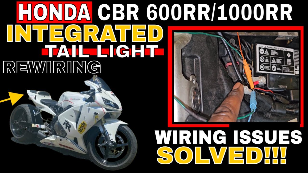 Honda CBR 600rr / 1000rr Integrated Tail Light Wiring (JOATD)