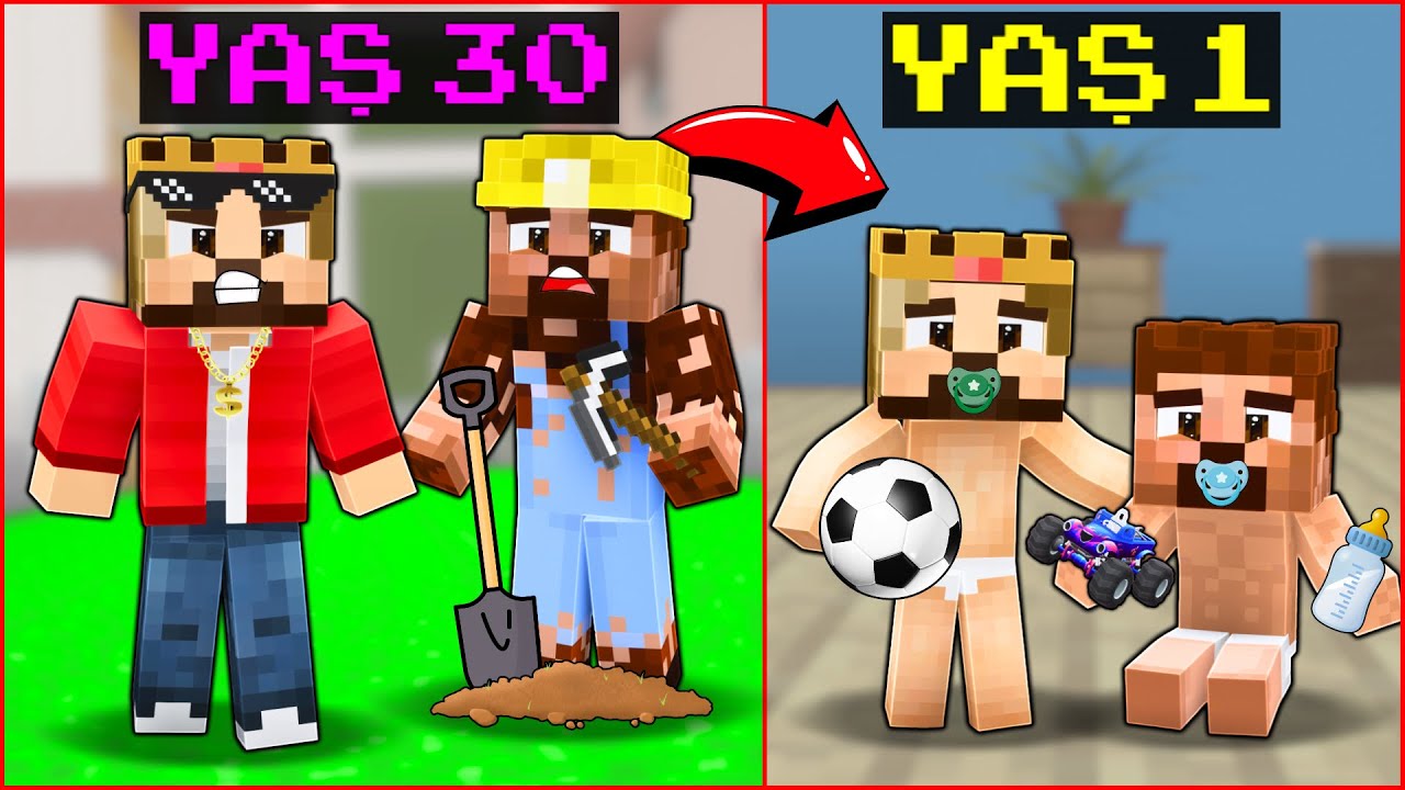 ARDA VE RÜZGAR BEBEK OLDU! 😂 -Minecraft