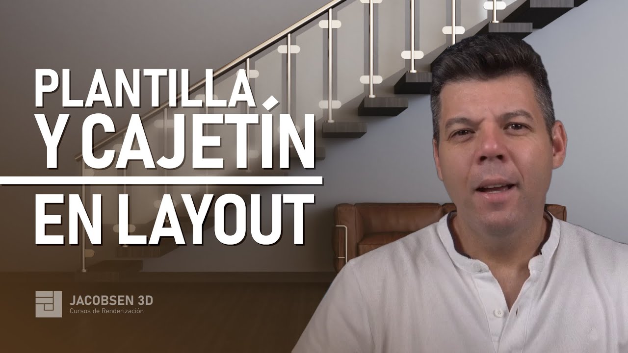 Cómo crear plantilla y cajetín en Layout