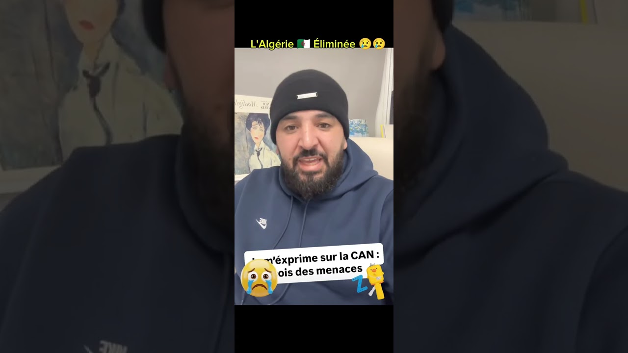 Mohamed Henni n'arrive pas à digérer l'élimination de l'Algérie 🇩🇿 contre le Nigeria 🇳🇬 à La CAN2025