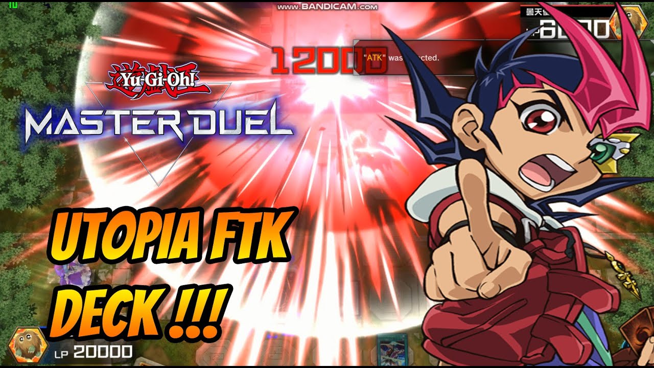 UTOPIA FTK DECK ! YU-GI-OH MASTER DUEL ! #1
