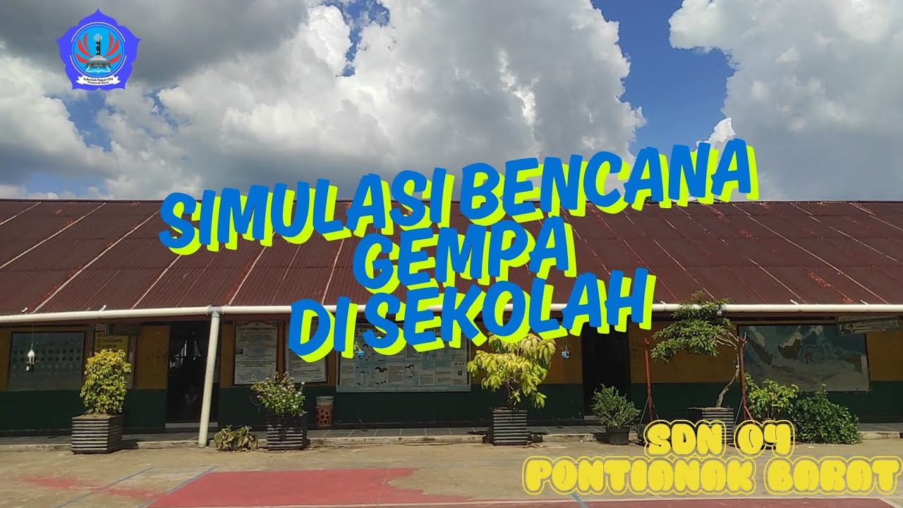 Simulasi Bencana Gempa di Sekolah SDN 04 Pontianak Barat #hkb2025 #siapuntukselamat