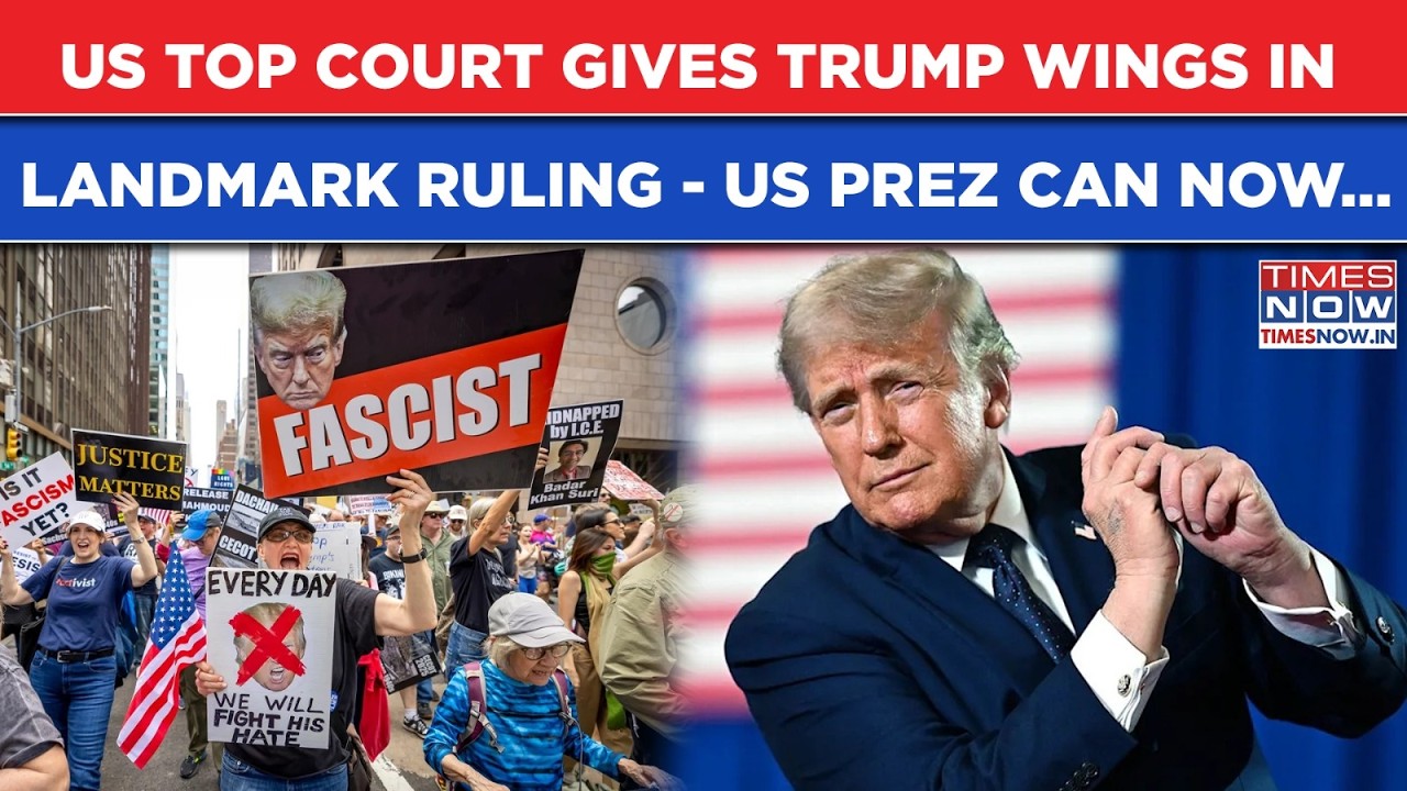 US Top Court's Landmark Ruling Boosts Trump | All Eyes On Fed Faceoff As SC Gives Wings To President