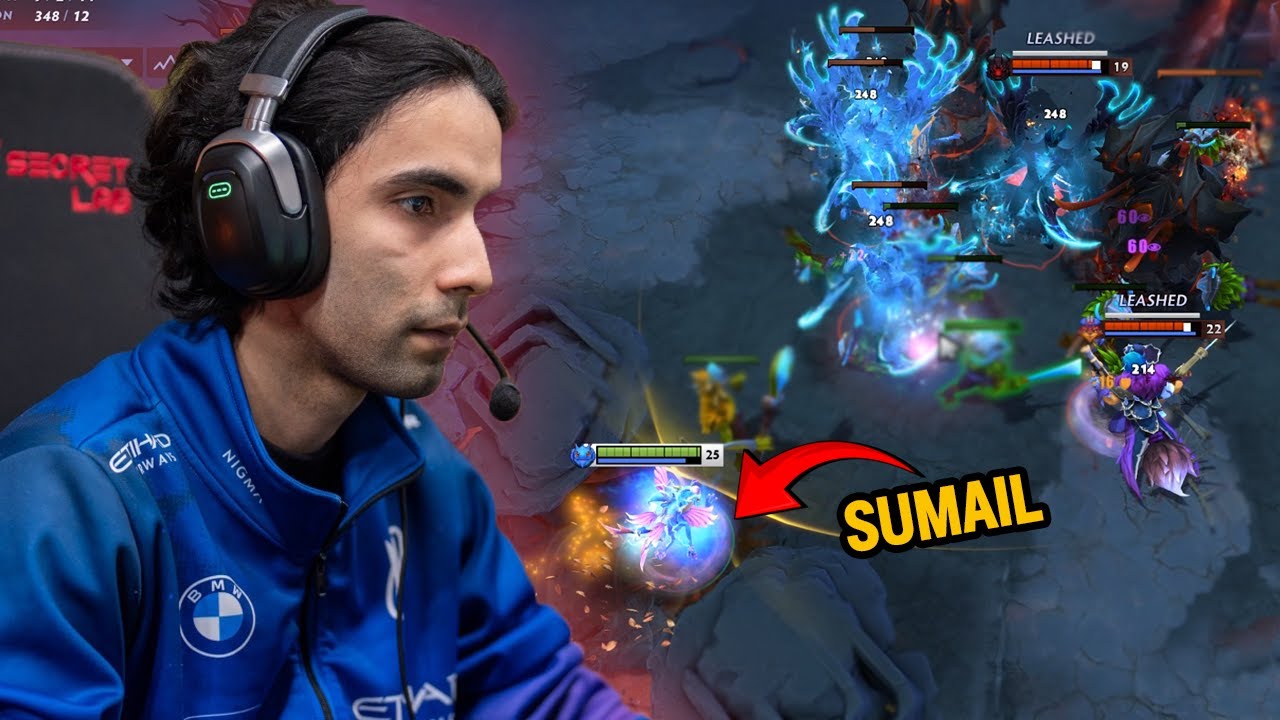 SumaiL the King of Mid | Blast Slam 4 Dota 2 Puck Gameplay Full Match POV