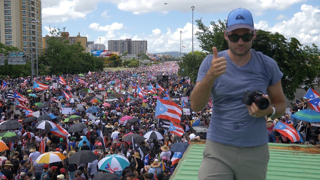 Photographing Puerto Rico's Largest Protest Ever