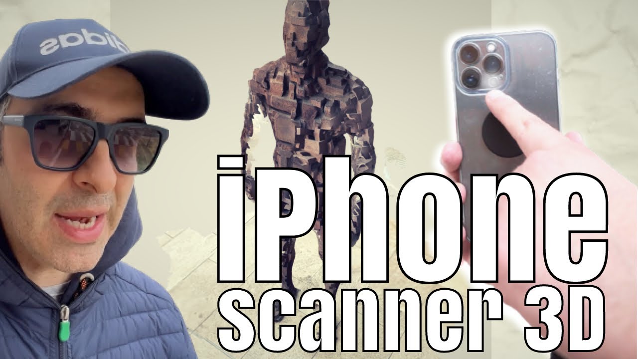 IPHONE LIDAR 3D LASER SCANNER -  E' la migliore Applicazione di Sempre #iPhone #3d #scanner