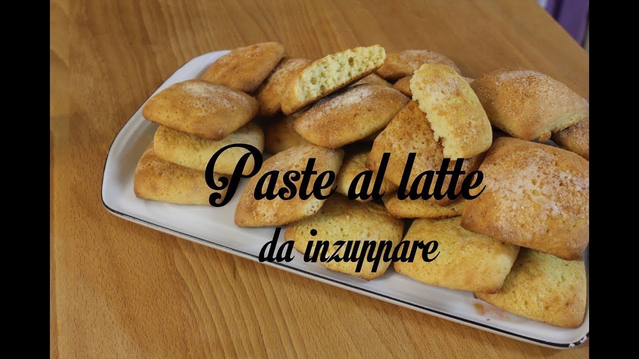 PASTE AL LATTE | PASTE ALL'AMMONIACA | IDEALI DA INZUPPARE |