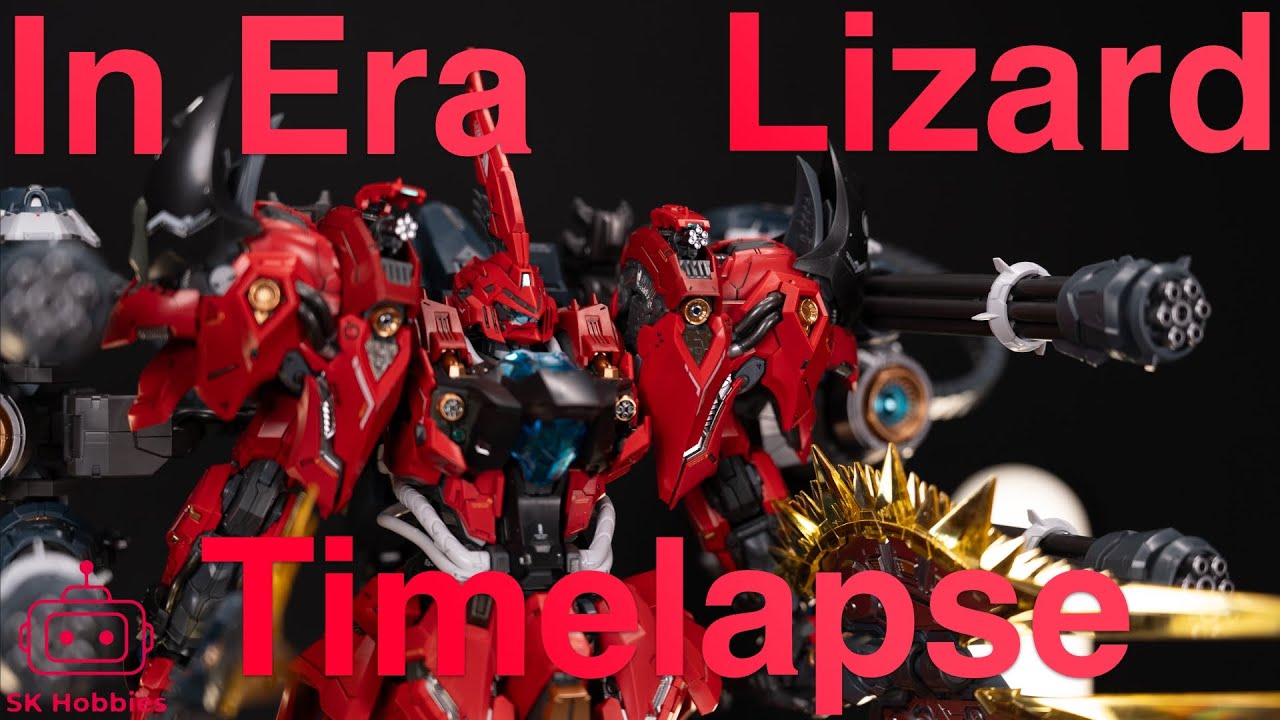 Sinanju's distant brother? | IN ERA+ 1/100 RMD Series | Lizard | Build Timelapse | 4k60
