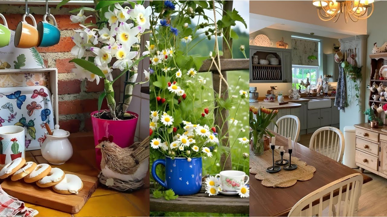 🌷🍒 TINY KITCHEN COTTAGECORE DECOR: Bringing Polished Design & Smart Functionality with Vintage Charm