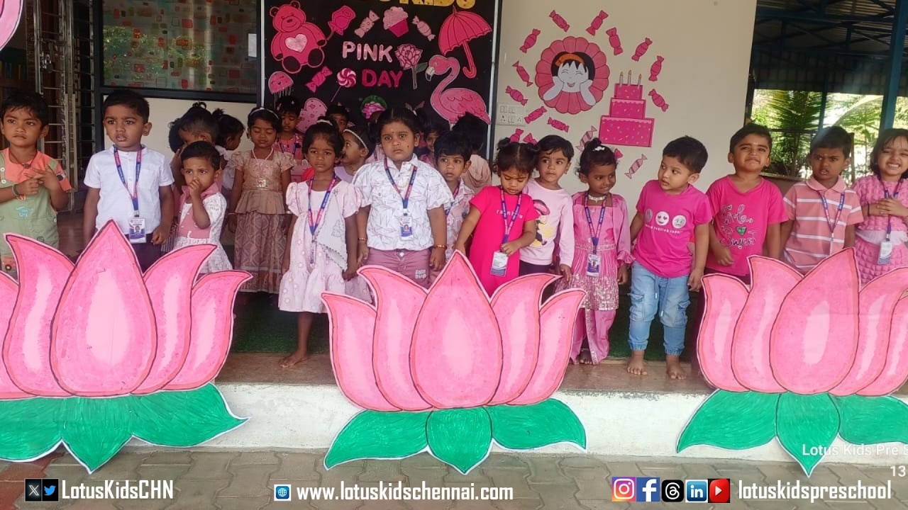 PINK DAY GLIMPSES MARCH 2026 | LOTUS KIDS PRE SCHOOL CHENNAI | COLOUR DAY FUN |ACADEMIC YEAR 2025-26