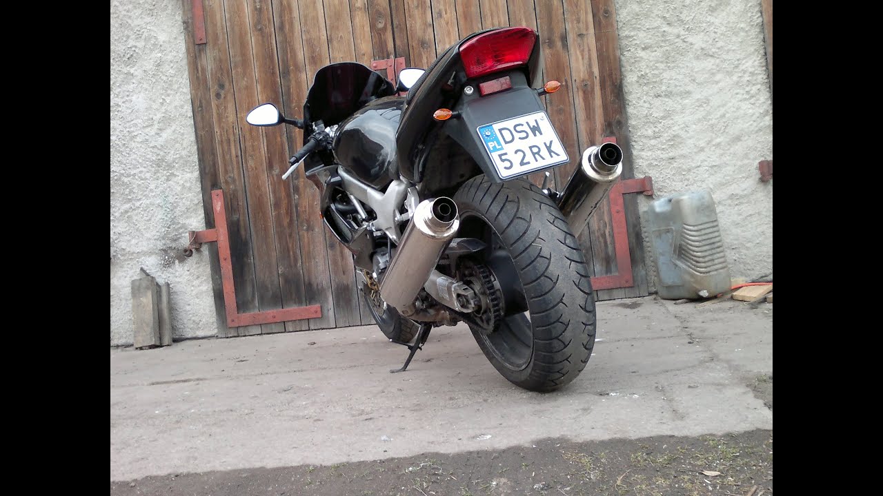 HONDA VTR 1000 FIRESTORM 98' in details idling