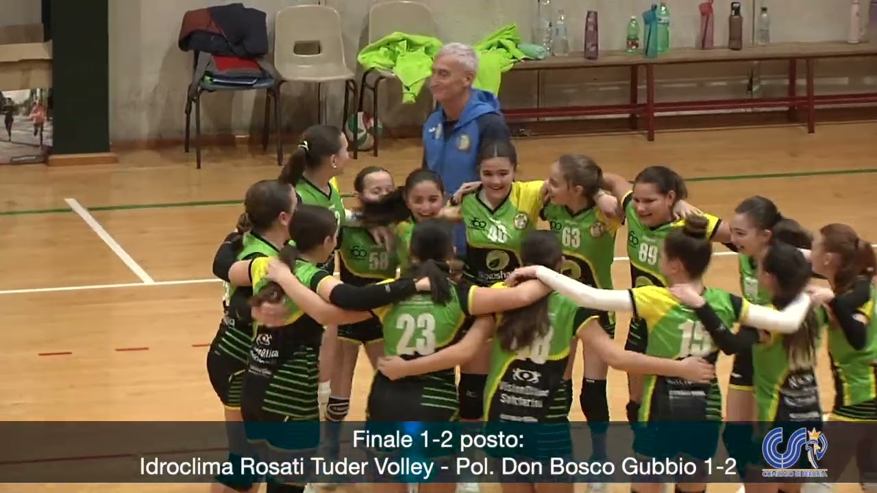 Fin. Pallavolo Under 13 1/2 Posto A.S. 2025/26 Idroclima Rosati Tuder Vollley-Pol.Csi D.Bosco Gubbio