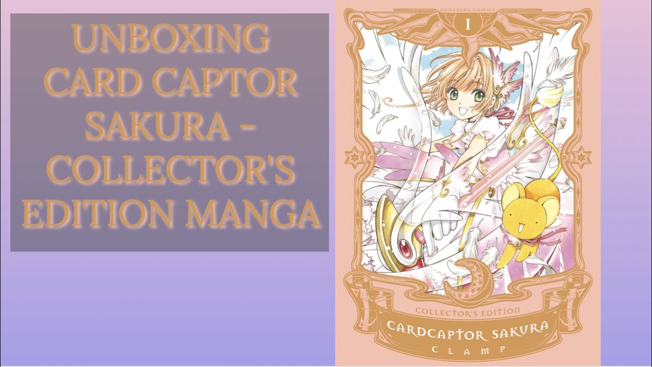UNBOXING Card Captor Sakura Collector's Edition | 📚 Volume 1-8 📖