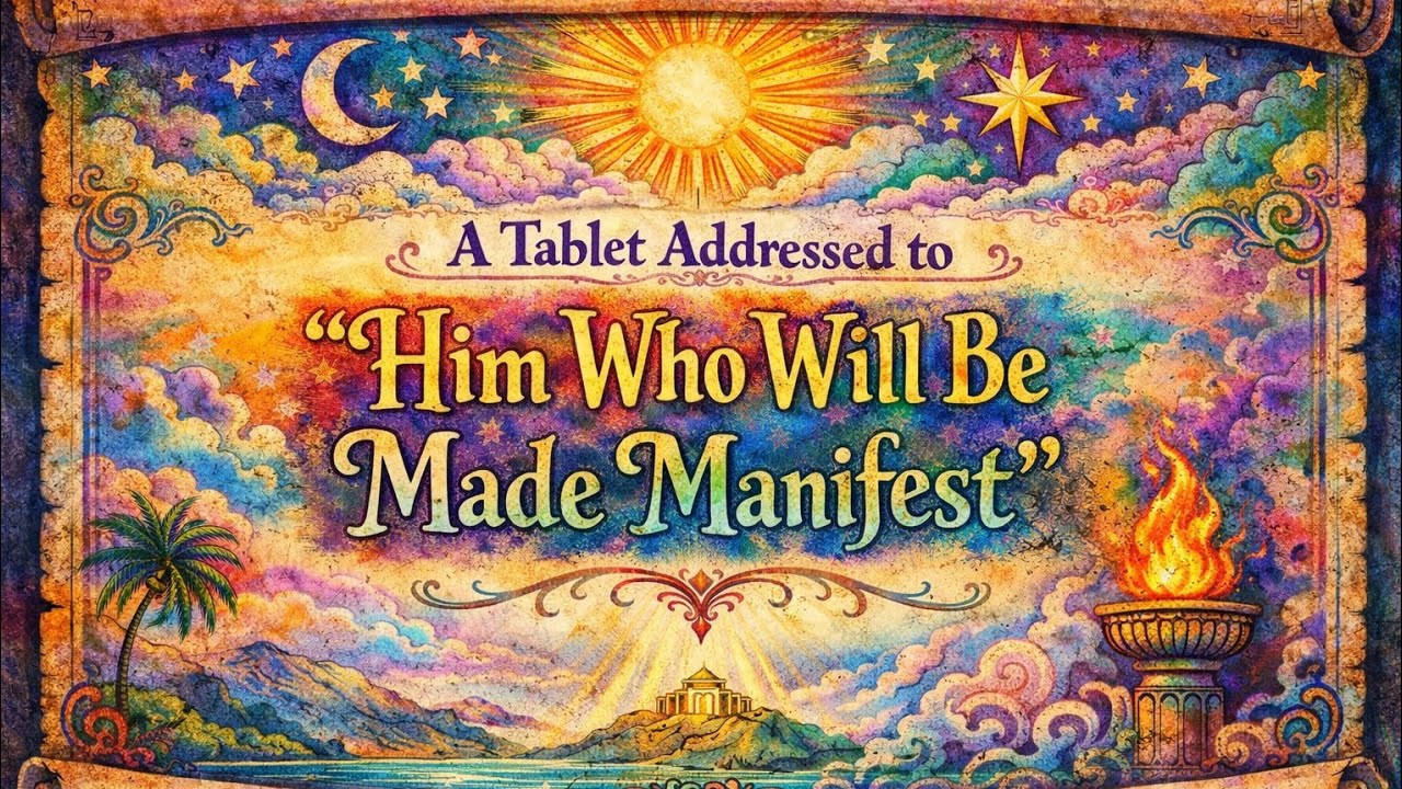 A Tablet addressed by The Báb to Bahá’u’lláh | Writings of The Báb