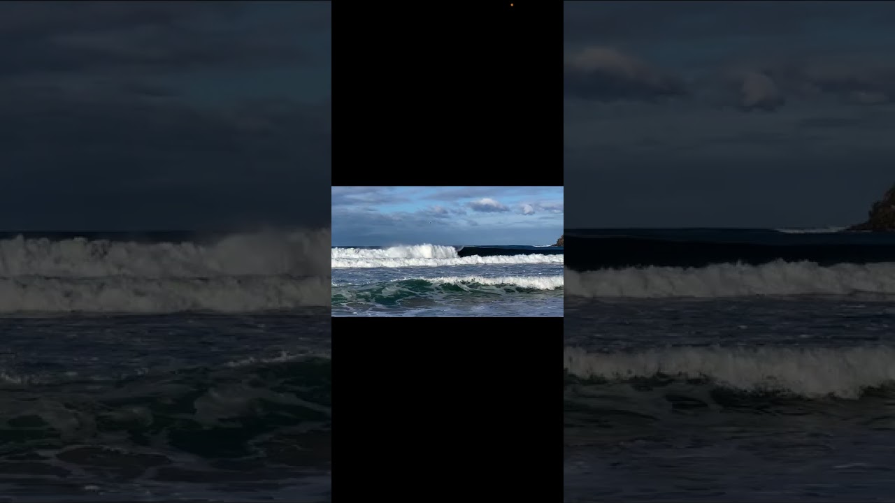 6-8 foot BOMBS! at manly 