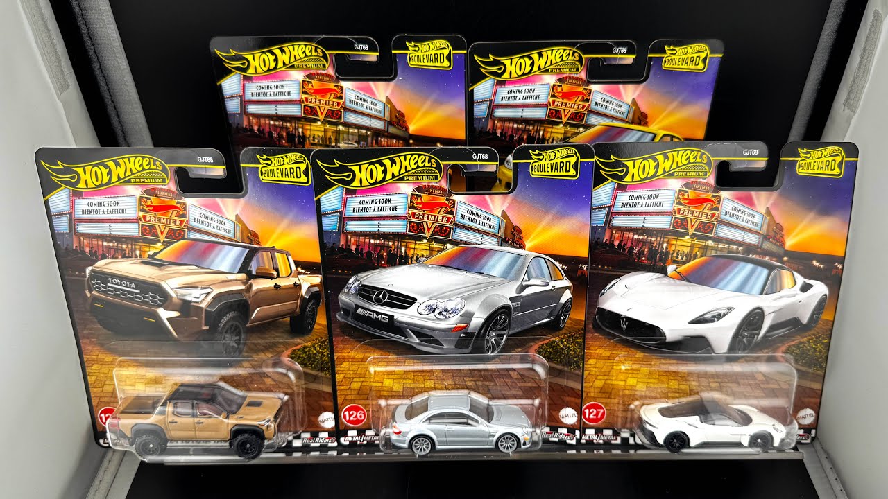 Lamley Unboxing: Hot Wheels Boulevard Mix 3 with THREE New Castings