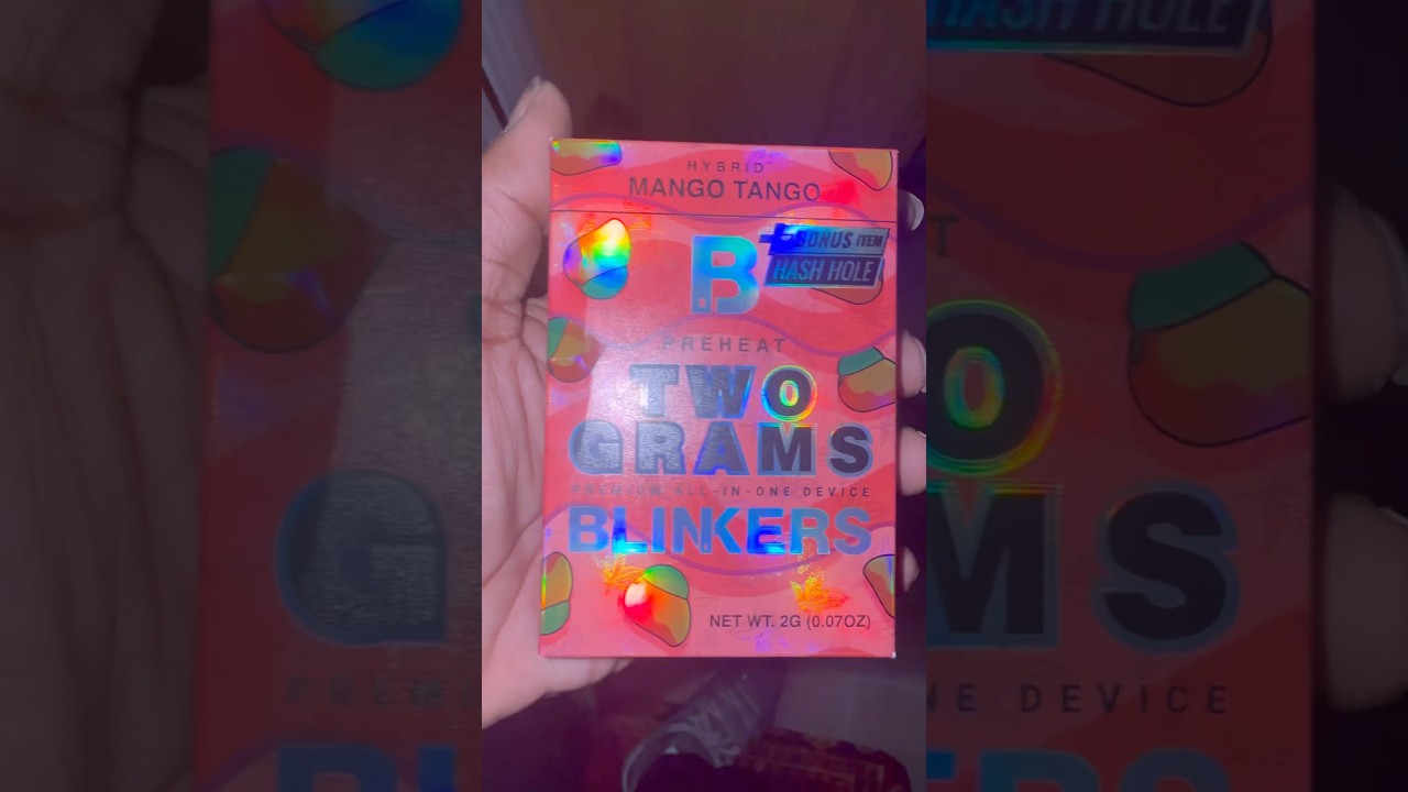 This 2 gram Mango Tango Blinkers VAPE  from STR8 FIRE tastes like fruit 🫨 #shorts #viral