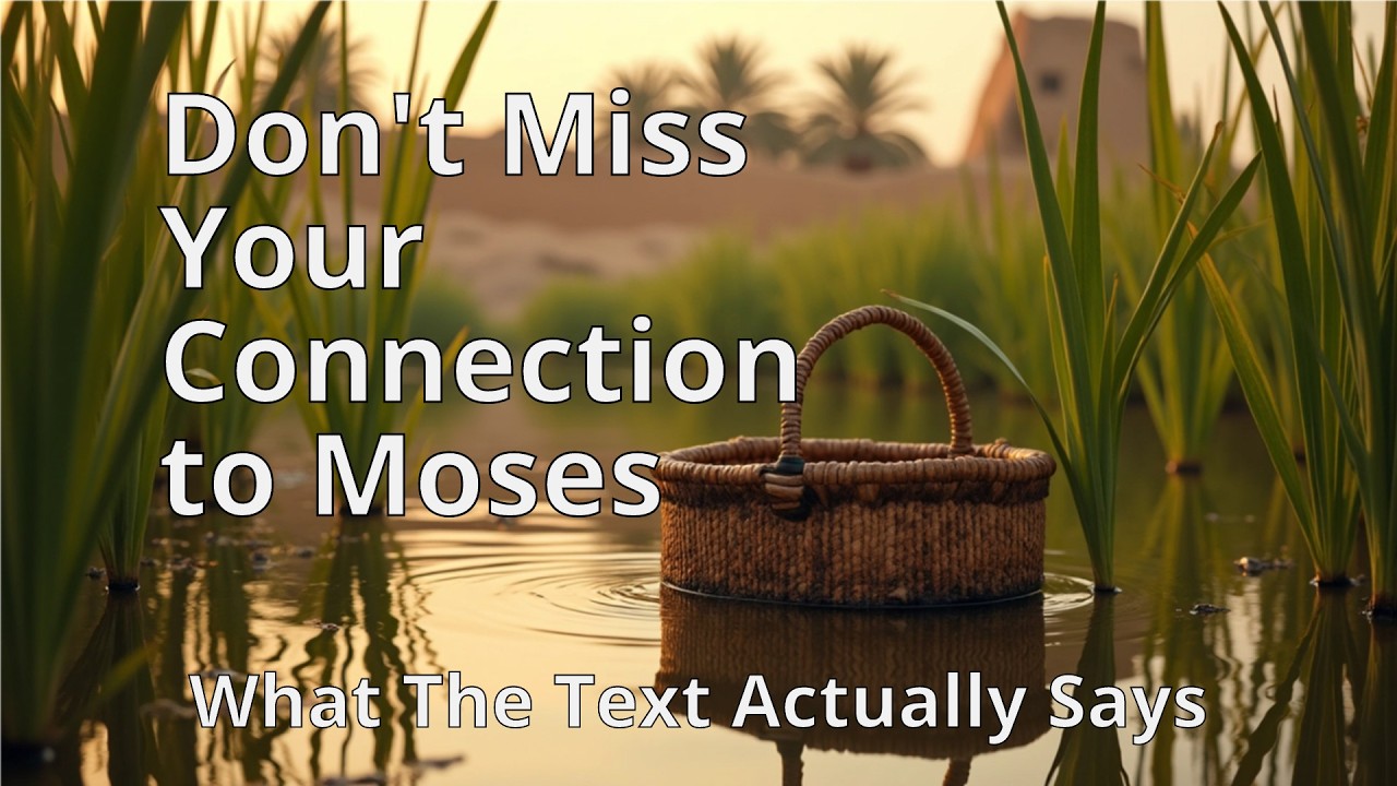Moses' Basket and Noah's Ark Are the Same Word — and It's Not a Coincidence
