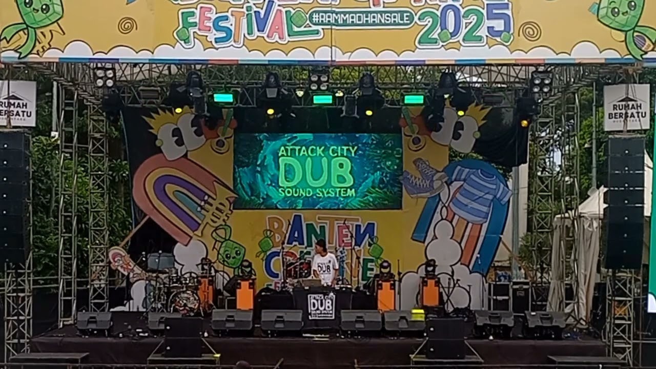 LE MARLEY DUB SET - Full Live at Banten Creative Fest 2025