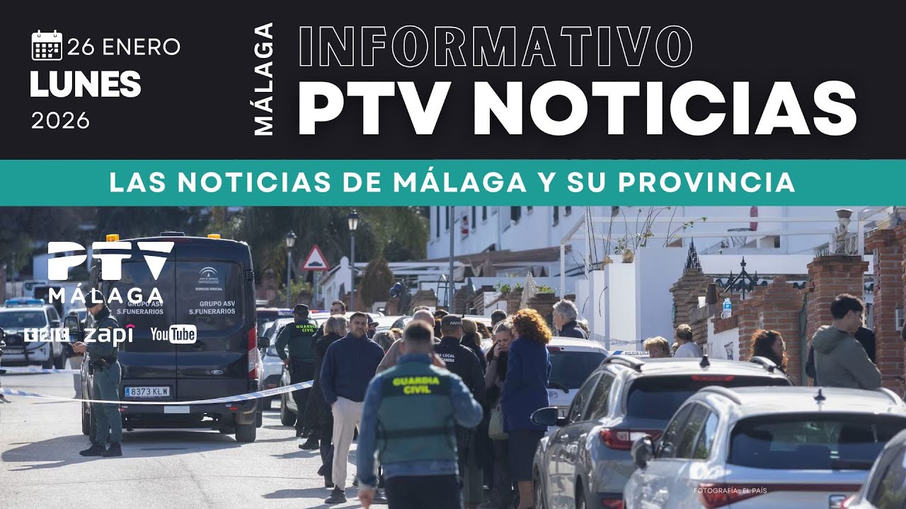 📺 PTV NOTICIAS MÁLAGA HD | Una mujer británica ha sido asesinada en Alhaurín El Grande | 26 ene