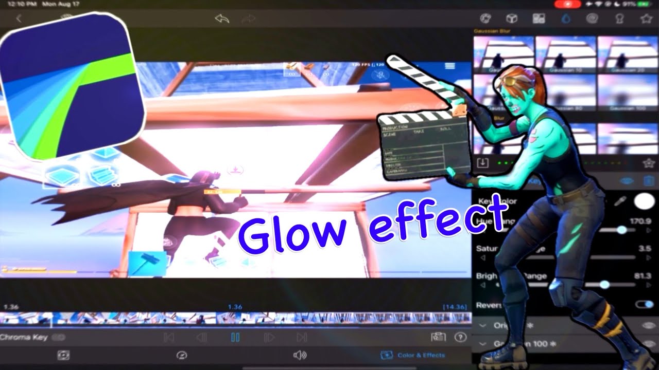 How to edit a video game montage on LumaFusion