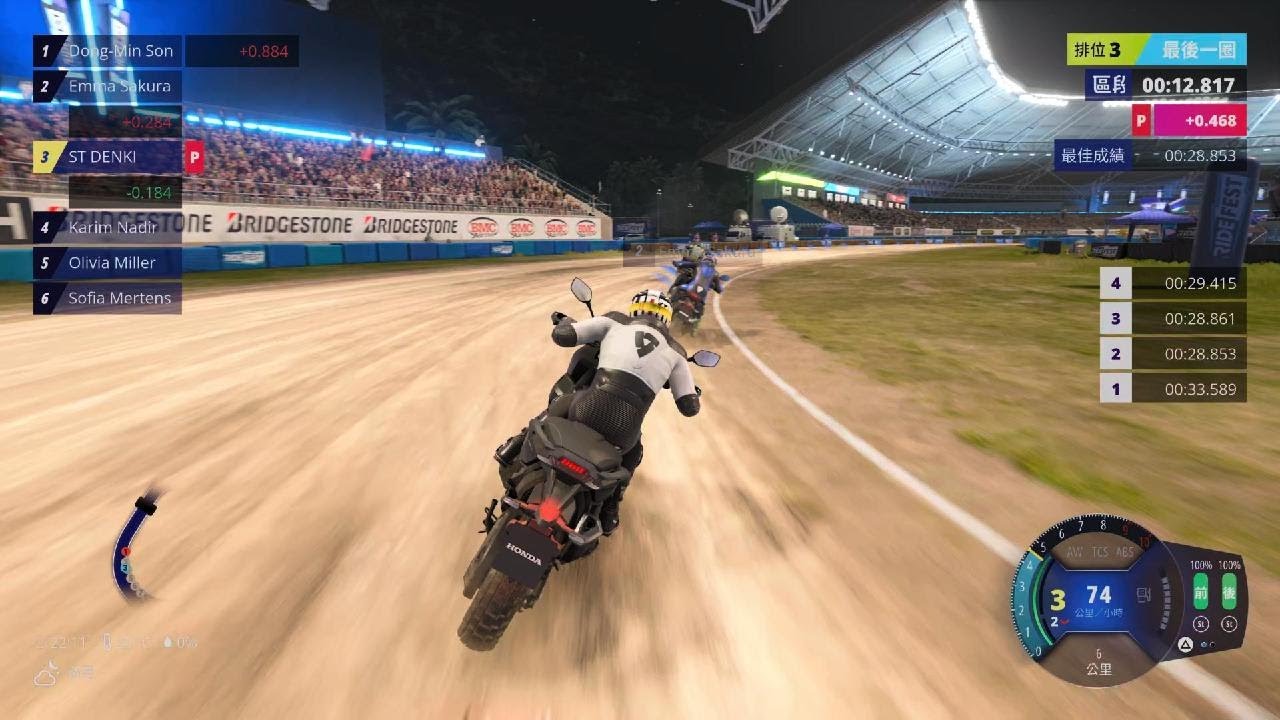 RIDE 6_生涯模式：大型速可達競賽game play