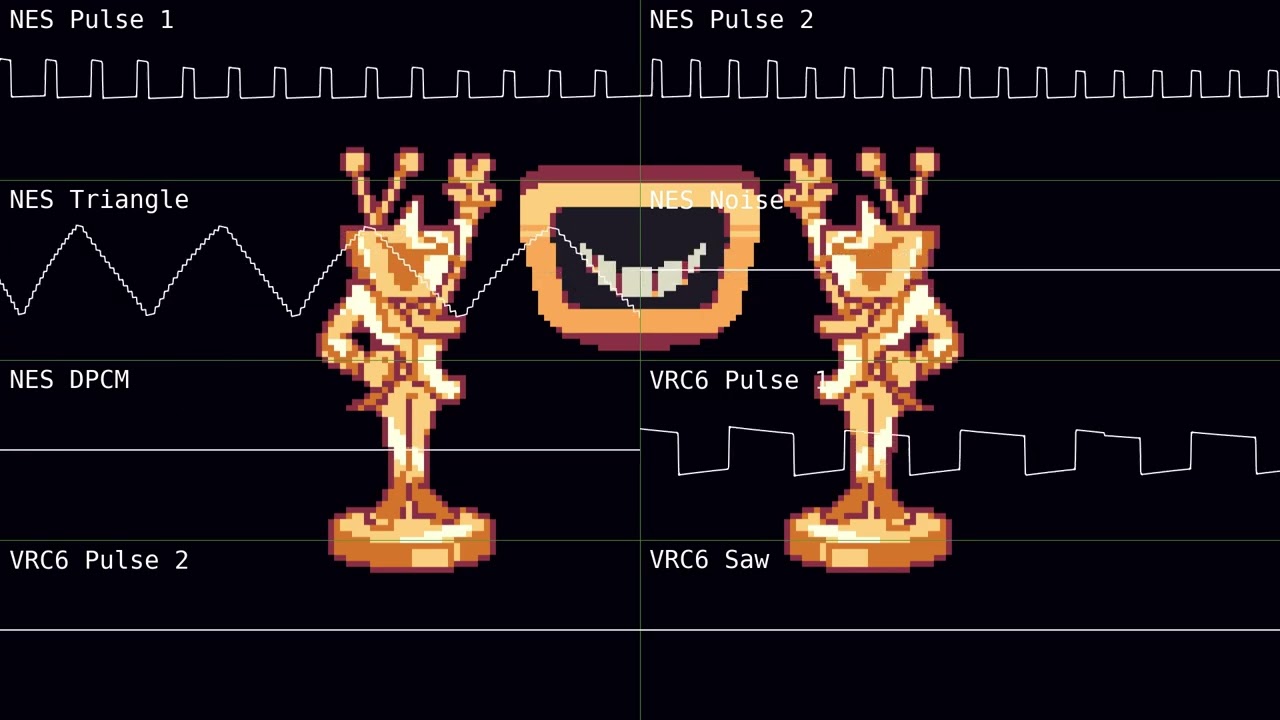 Deltarune Chapter 3 - TV World [8bit; 2A03 + VRC6]