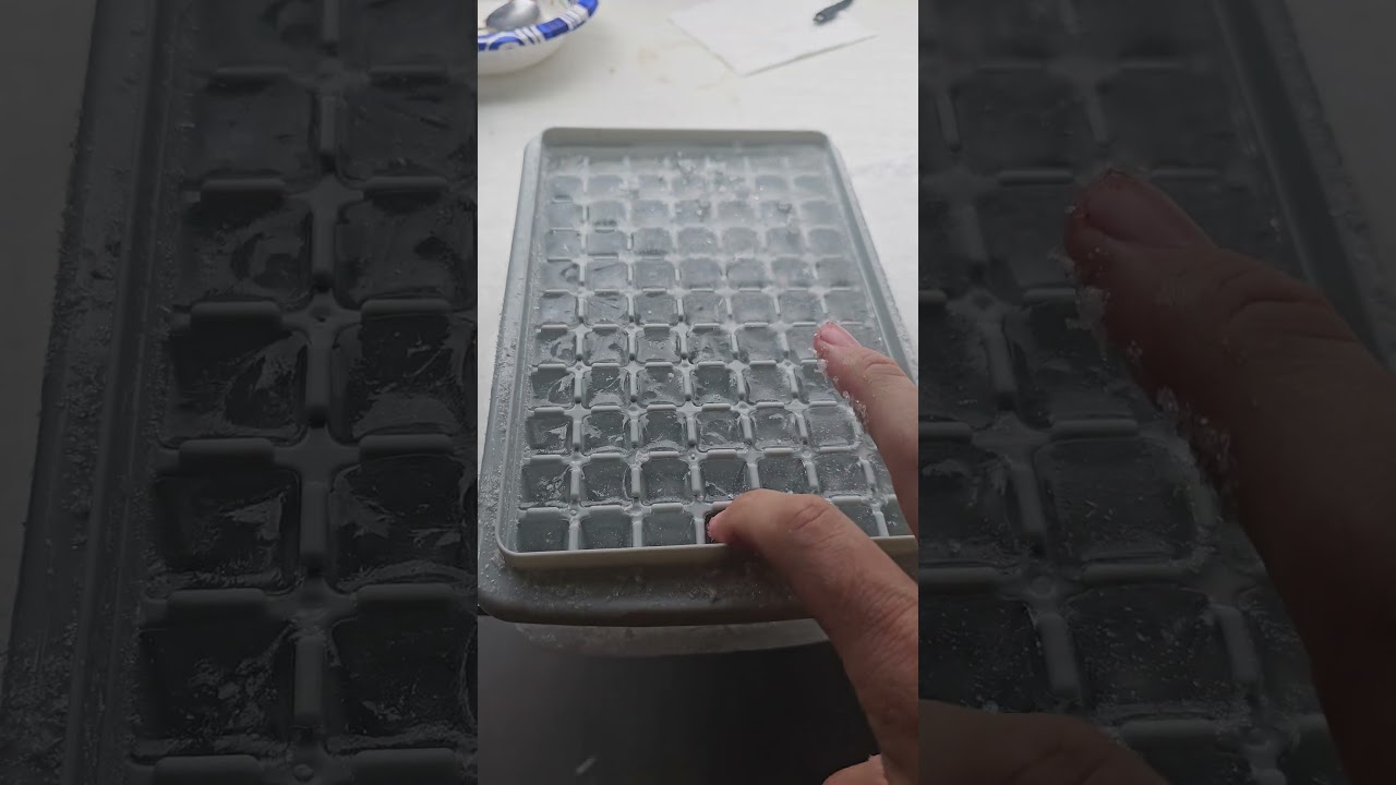 The perfect ice cube tray  #rvlife #vanlife