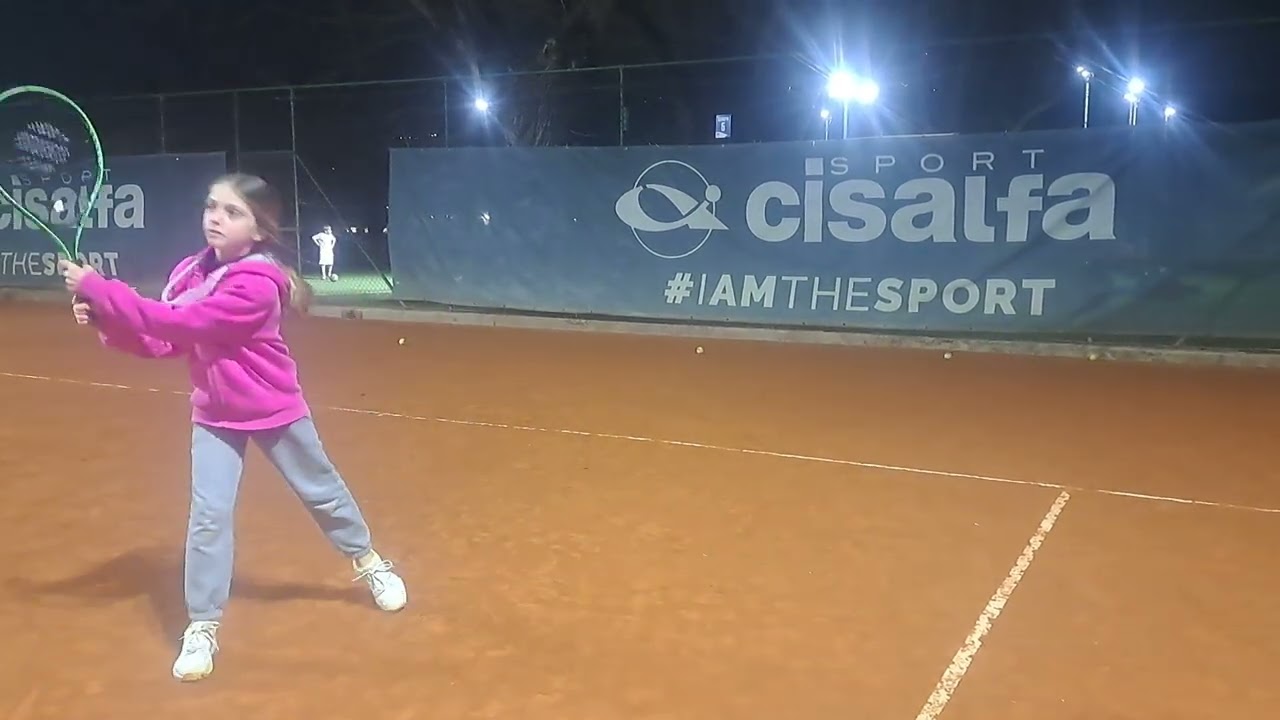 Videoteca 2 scuola Tennis Femminile colpo del Rovescio 