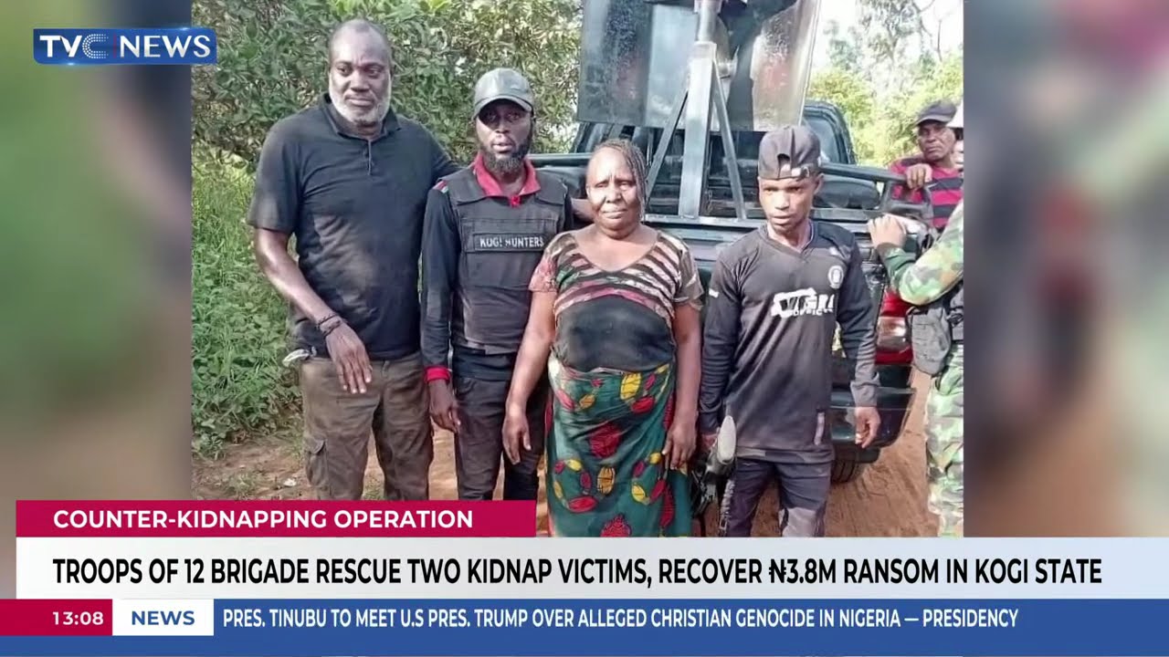 Troops Of 12 Brigade Rescue Two Kidnapped Victims In Kogi