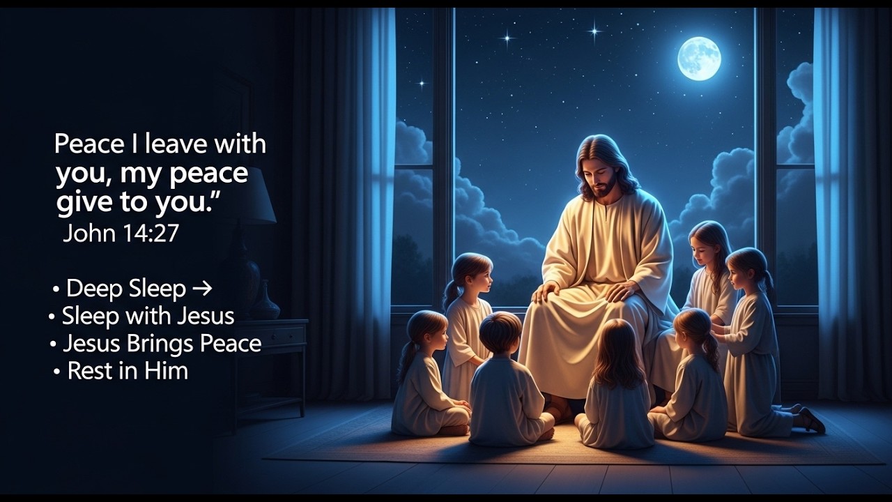 Jesus holds my hand tonight | Deep Sleep Music