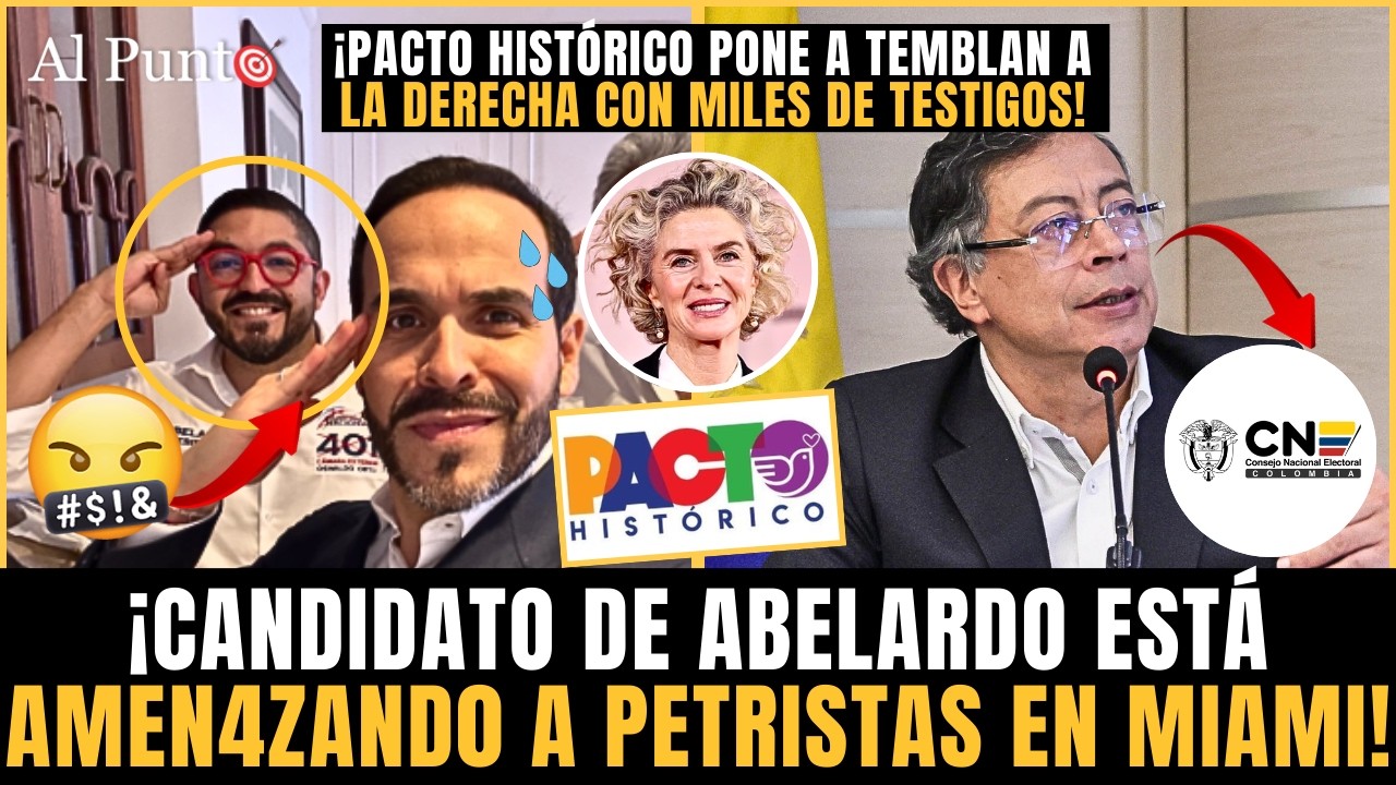 ¡QUÉ PELIGR0! Candidato de ABELARDO está AC0S4ND0 a Petristas en MIAMI ¡Los ACUS4 de V10L4D0RES!