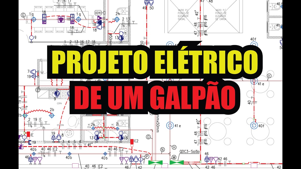 Pro-Elétrica Aula 63: Projeto Galpão