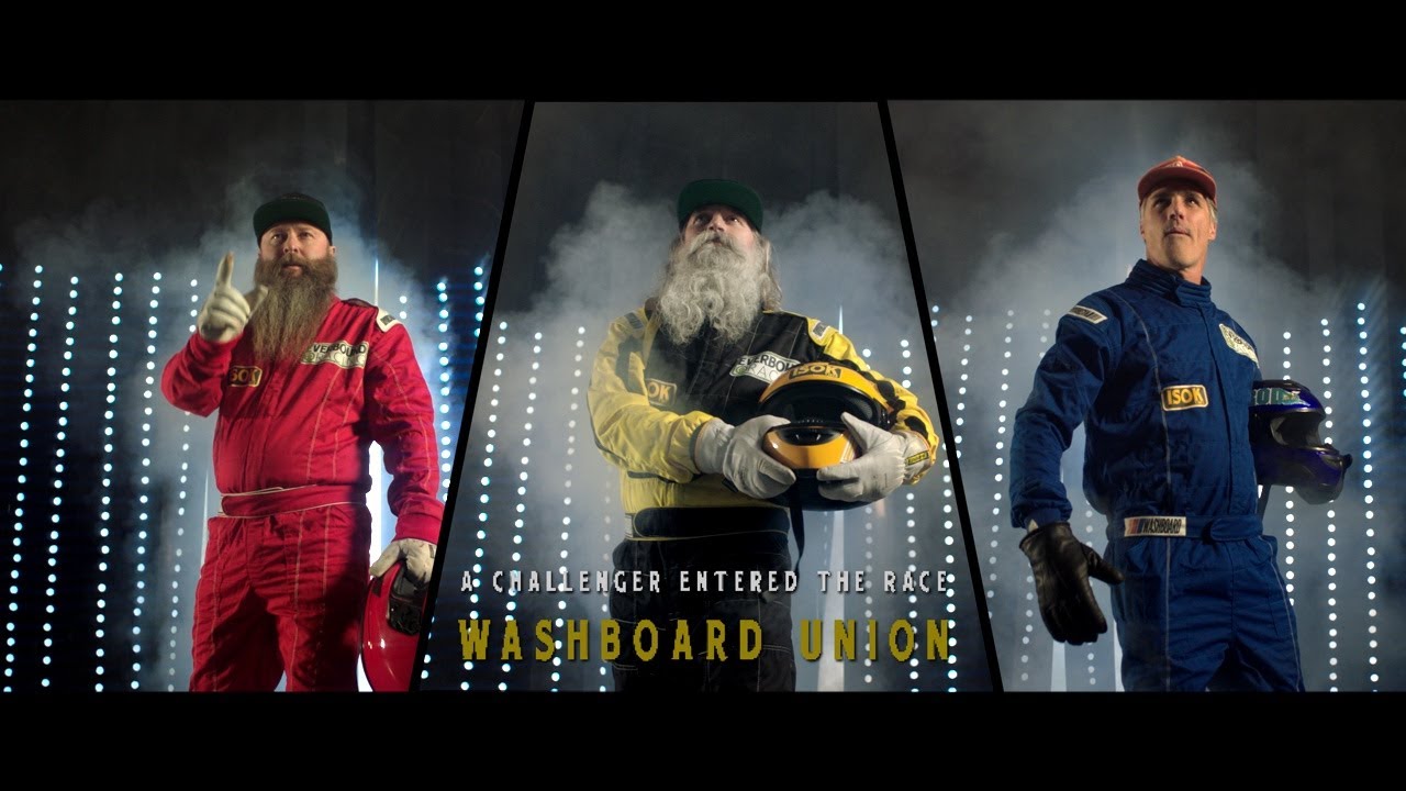 The Washboard Union - Never Run Outta Road (Official Music Video)