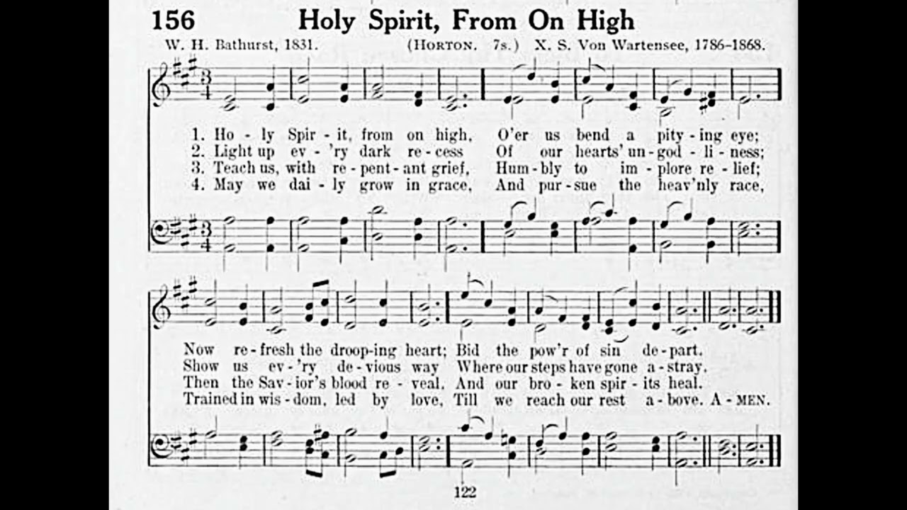 Holy Spirit, From on High (Horton)