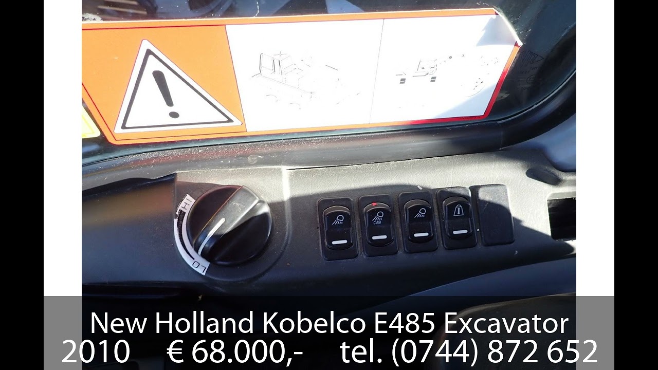 New Holland Kobelco E485 Excavator