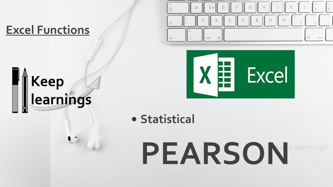 Excel PEARSON Function