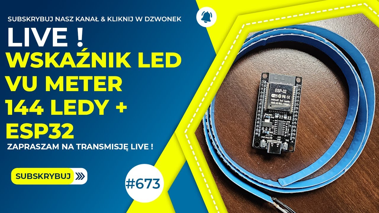 VU Meter 144 LED - 100 Preset&oacute;w i Mikrofony Cyfrowe! 🎙️ Wielki Finał Live [L/673]