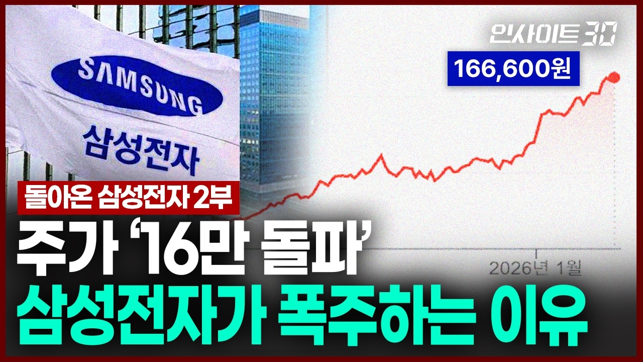 '주가 16만선 돌파' 돌아온 삼성전자 | 인사이트30