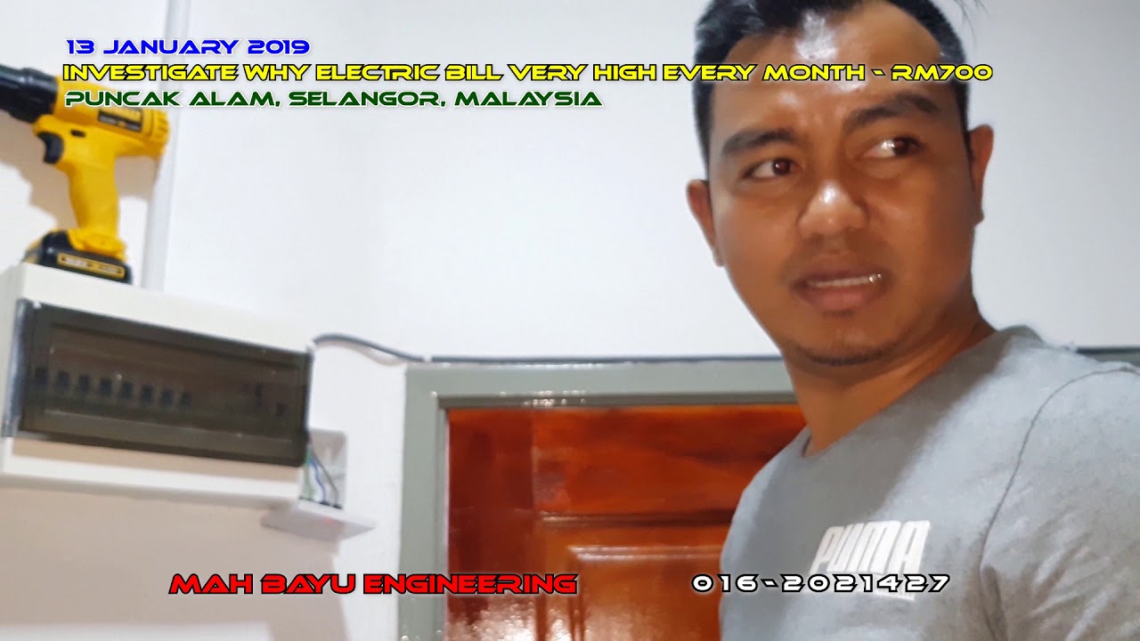 PAKAR ELEKTRIK - Rumah Kecil Bill RM700 Sebulan - Sebab Apa?
