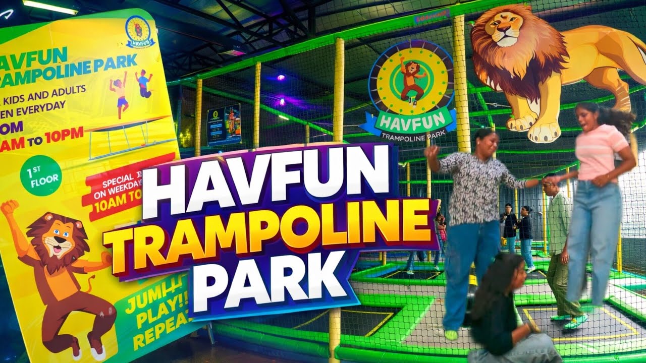 🤯 just ₹99 Trampoline park | 💢 GIRL'S RANUVA PADAI 🪖 Ultimate Fun 😂| Trampoline Park Velachery 🏃‍♂️🌀