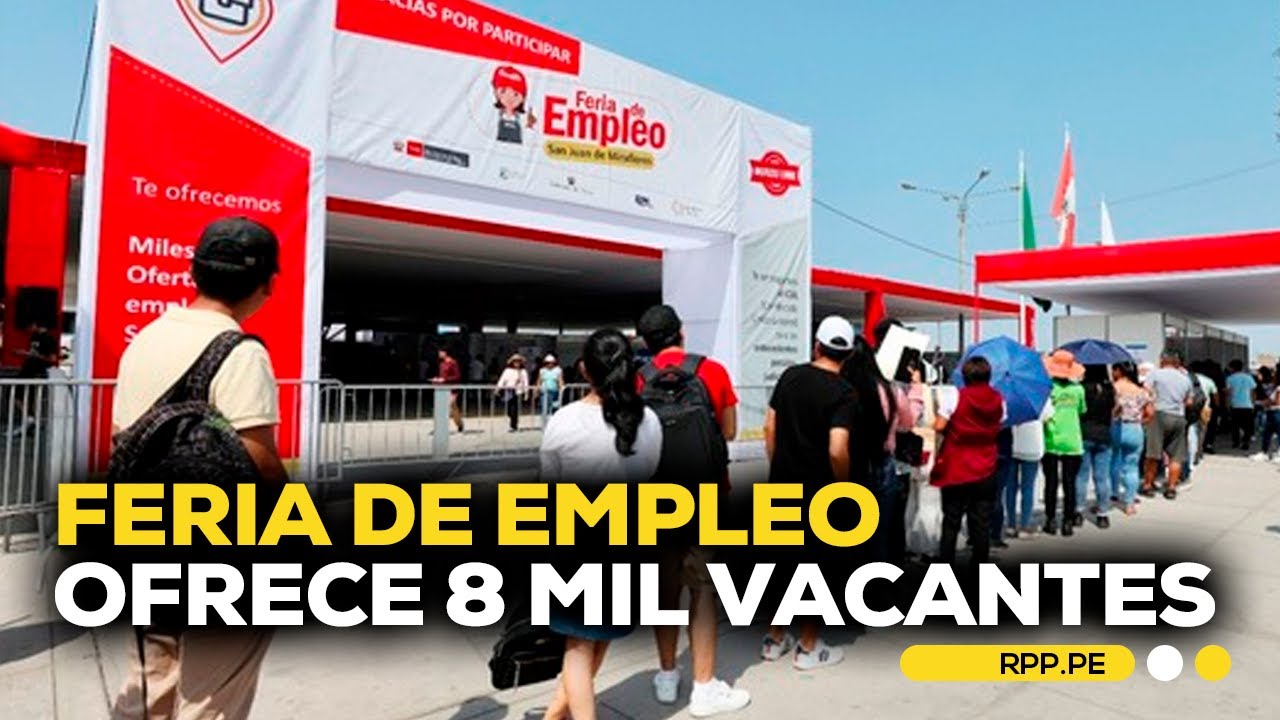 Ministerio de Trabajo lanza Feria de Empleo con 8,000 vacantes para jóvenes 
