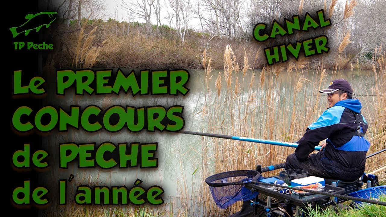 Un CONCOURS de PÊCHE au COUP COMPLIQUÉ en CANAL
