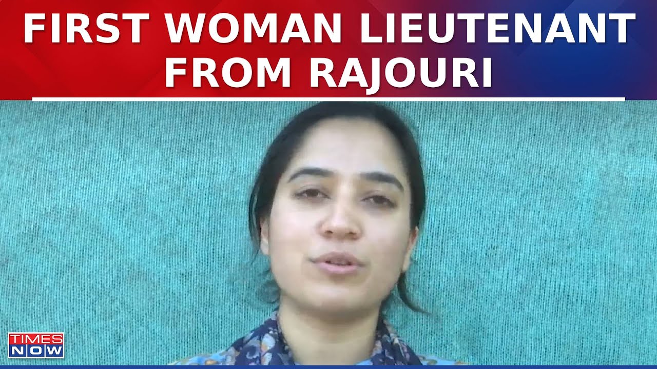 Jammu & Kashmir: Jasmeet Kour Becomes First Woman Lieutenant In Indian Army From Rajouri | Times Now