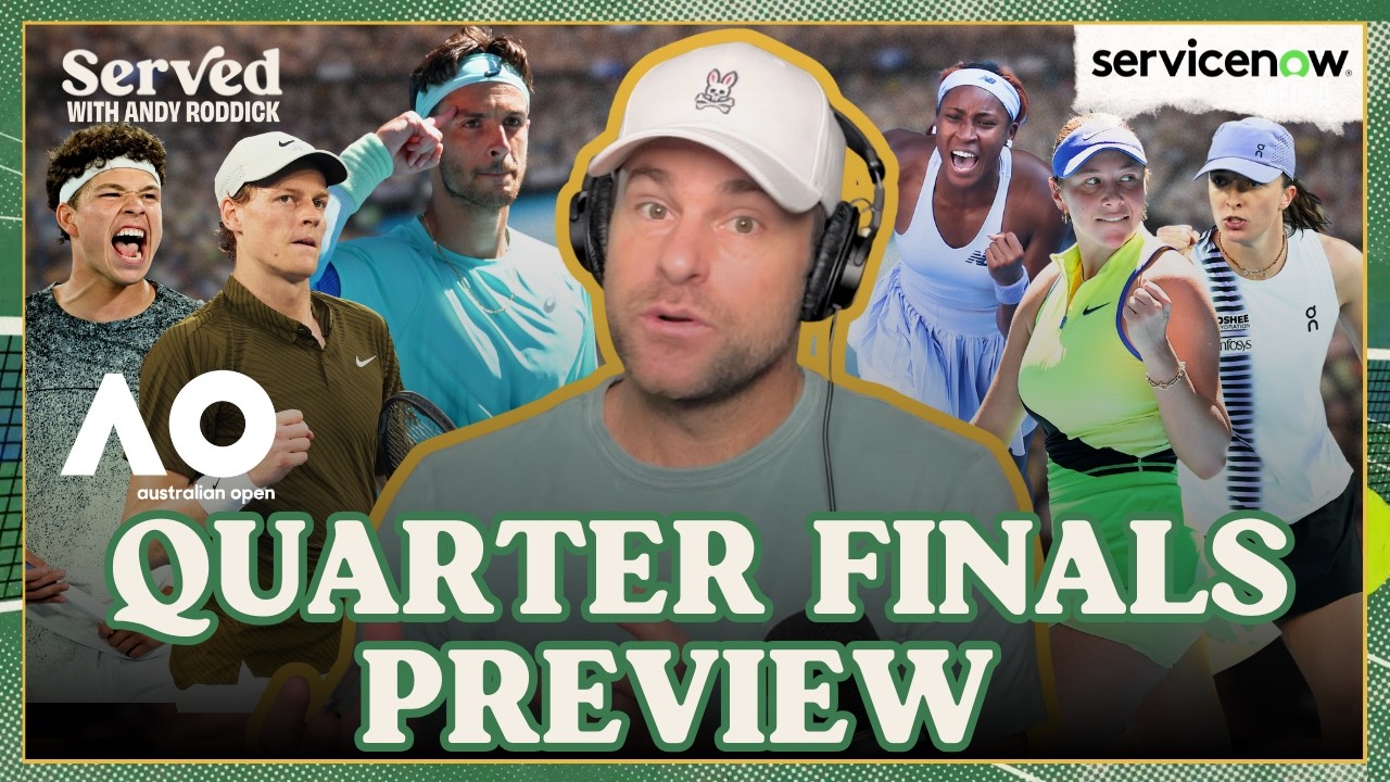 AUSTRALIAN OPEN 2026 DAY 9: Pegula vs Keys Analysis, Quarterfinals Preview, & More