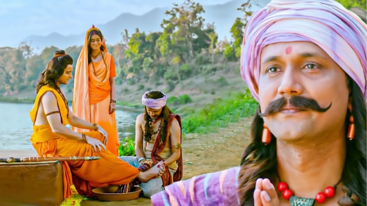 गंगा पार करवाने से पहले केवट ने धोए राम के चरण | श्रवण के श्राप से पीड़ित दशरथ | Shrimad Ramayan  15